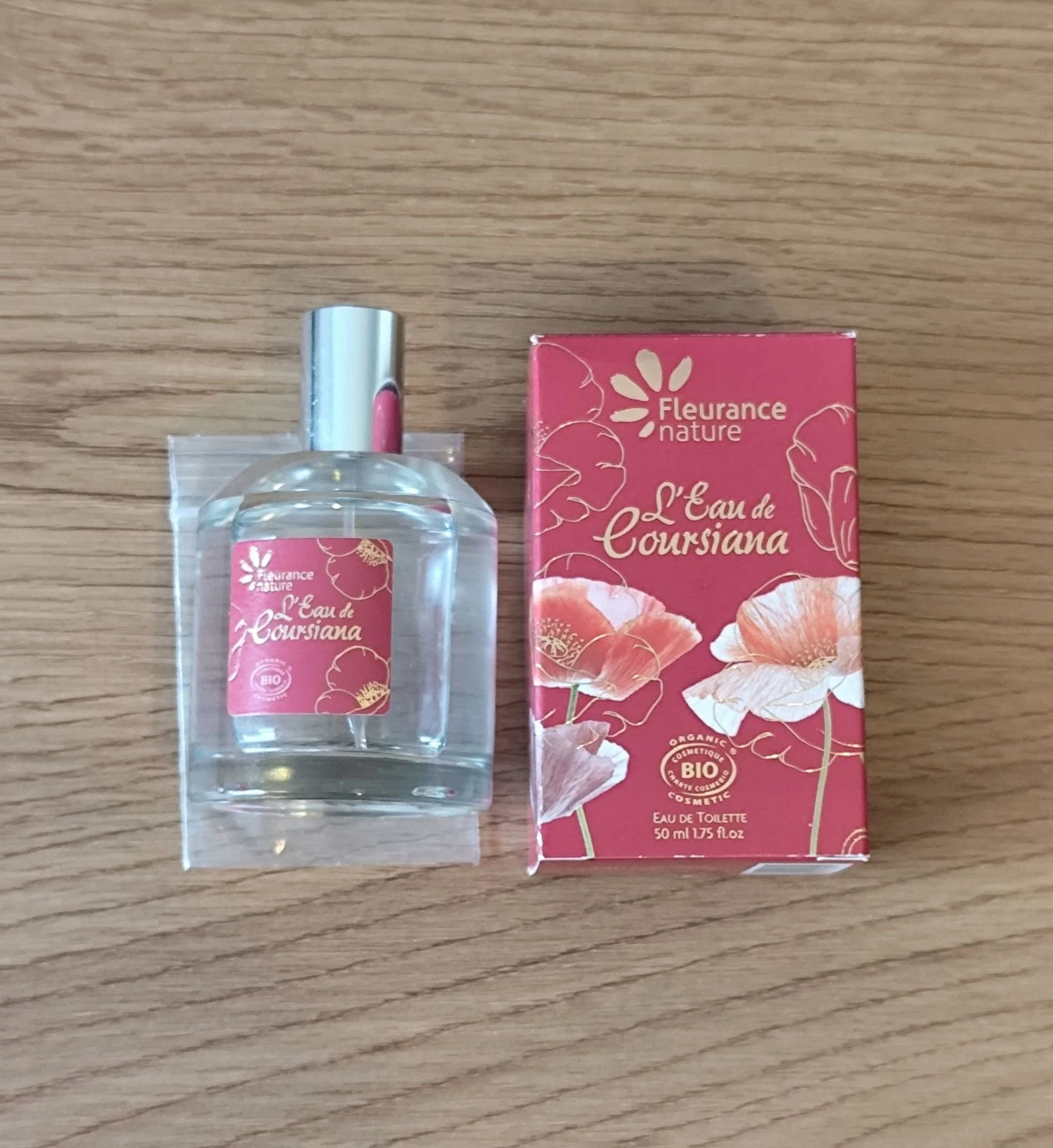 Eau de toilette "Eau de coursiana" Bio 50ml parfum neuf dans sa boîte d'origine - Fleurance nature